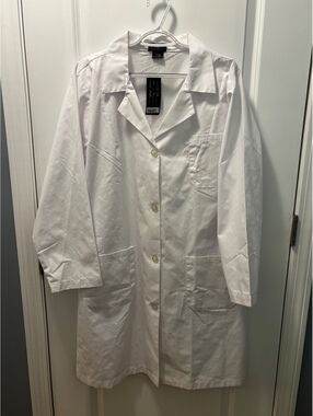 Natural Uniforms Natural Comfort Lab Coat Size XL